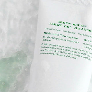 Green Relief Amino Gel Cleanser