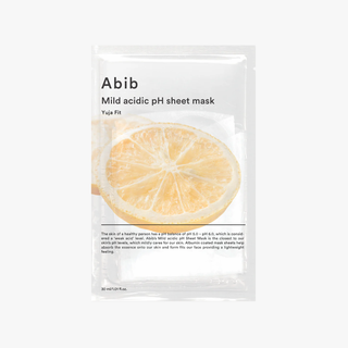 Mild Acidic pH Sheet Mask Yuja Fit