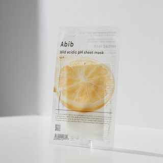 Mild Acidic pH Sheet Mask Yuja Fit